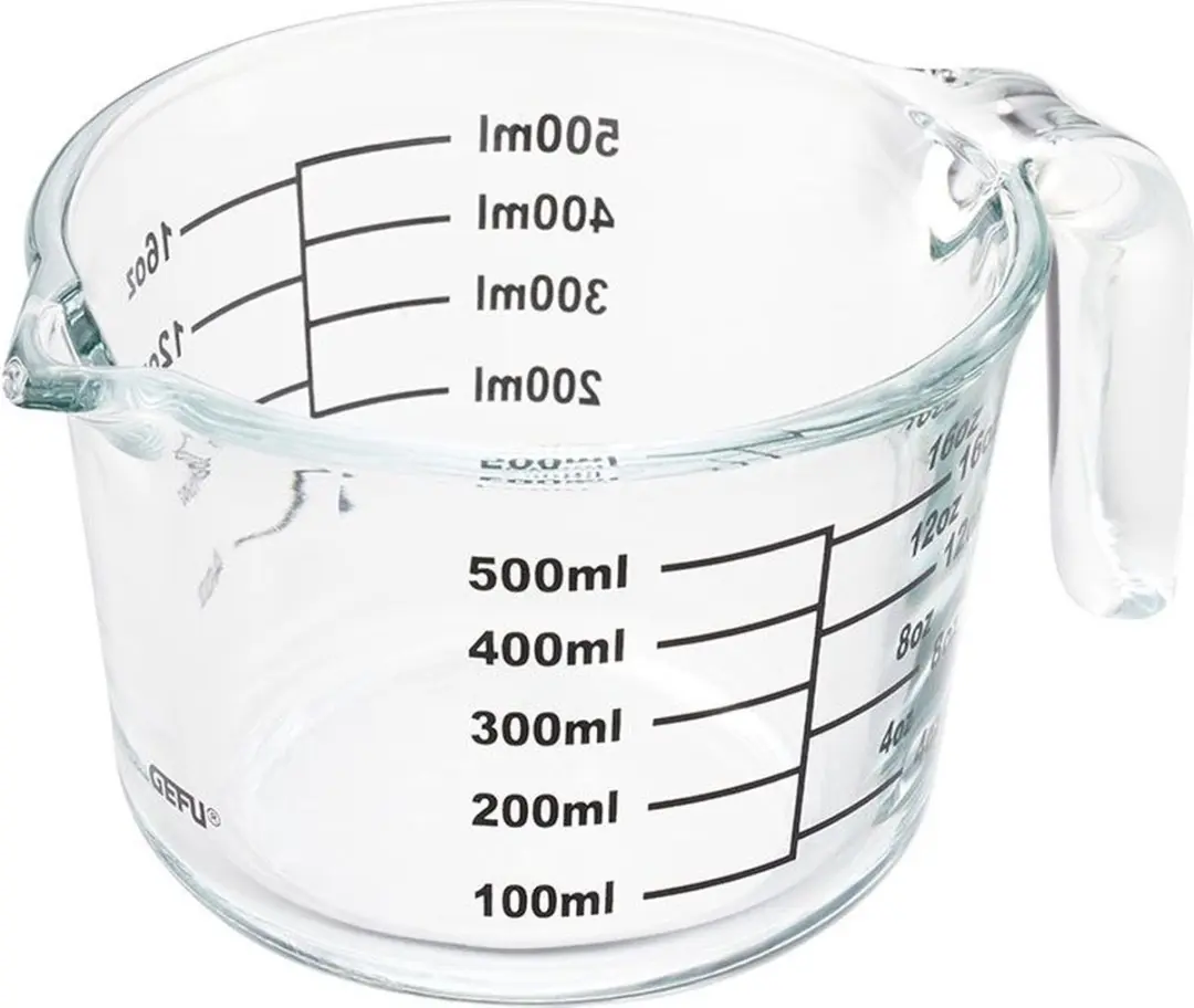 GEFU DIMENSO Maatbeker 500ml - Borosilicaatglas - 12cm