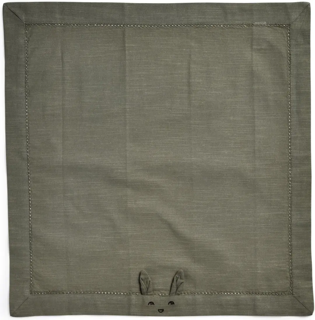 Elodie Stoffenen Baby Servetten 45cm - Mineral Green - 2 Stuks