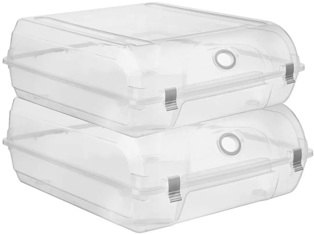 Orion Schoenopbergbox 37x29cm - Transparant - afbeelding 3 van 6