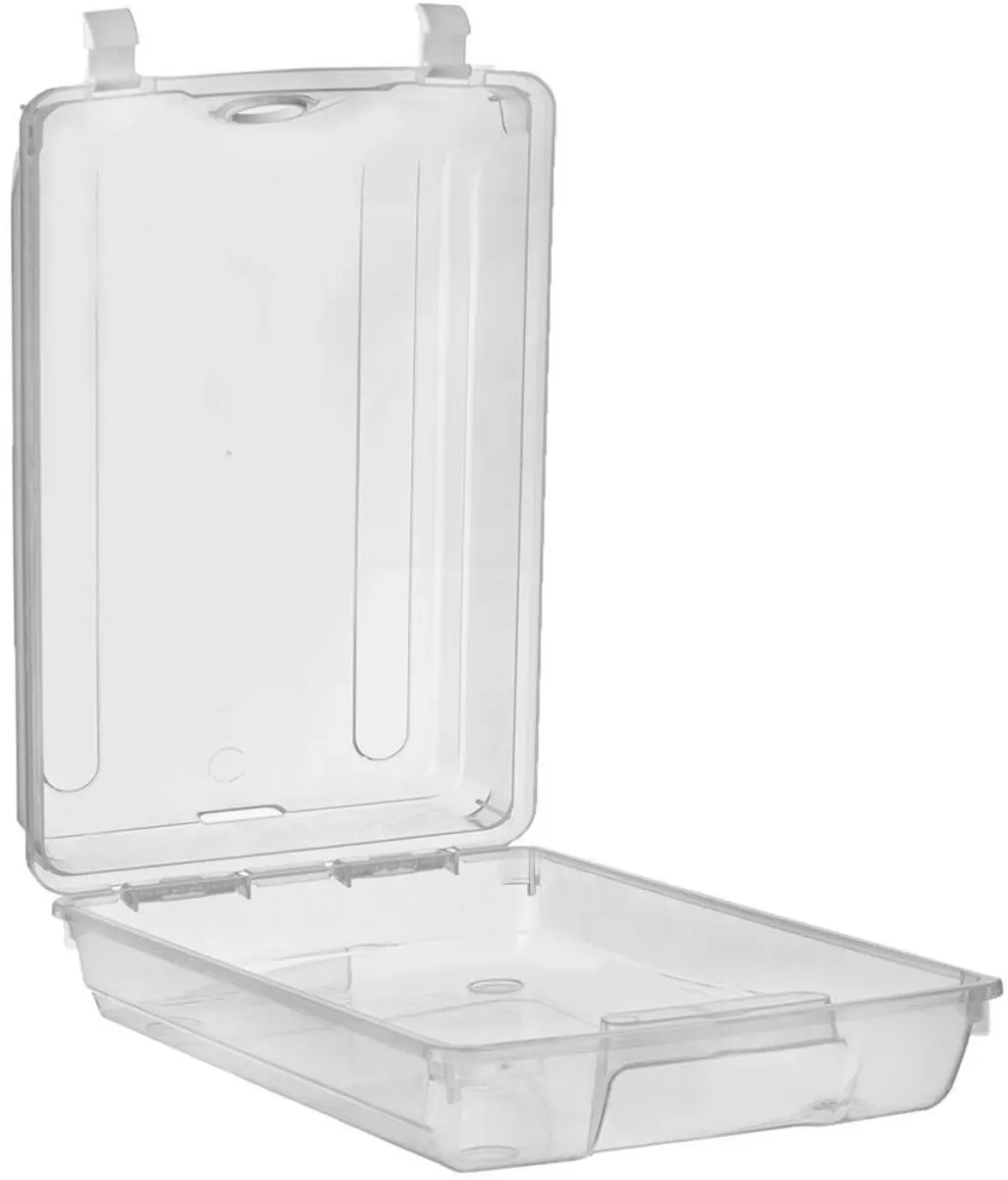 Orion Schoenopbergbox 37x29cm - Transparant - afbeelding 6 van 6