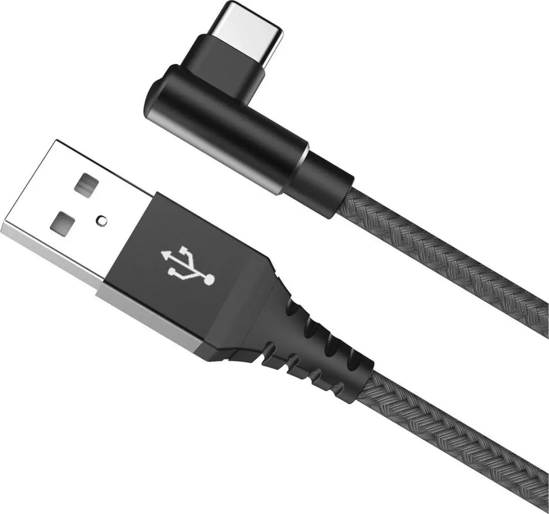 Celly USB-A naar USB-C Datakabel 1m - USBTYPECLSHBK - Zwart