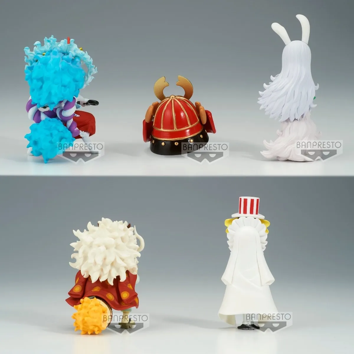 Bandai Banpresto One Piece World Collectable Figure Wanokuni Onigashima 7 Stuks - Multicolor