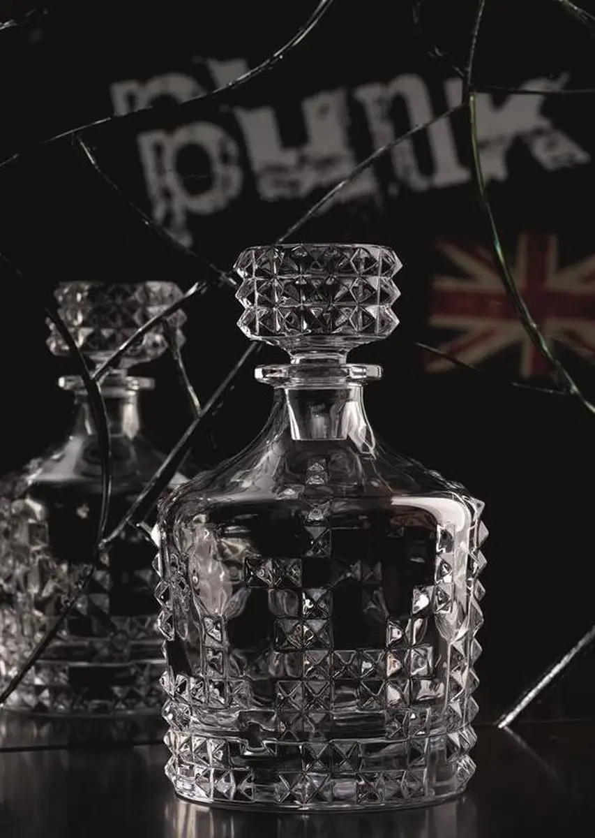 Nachtmann Punk Whiskyset 3-delig - 0,75L - Transparant