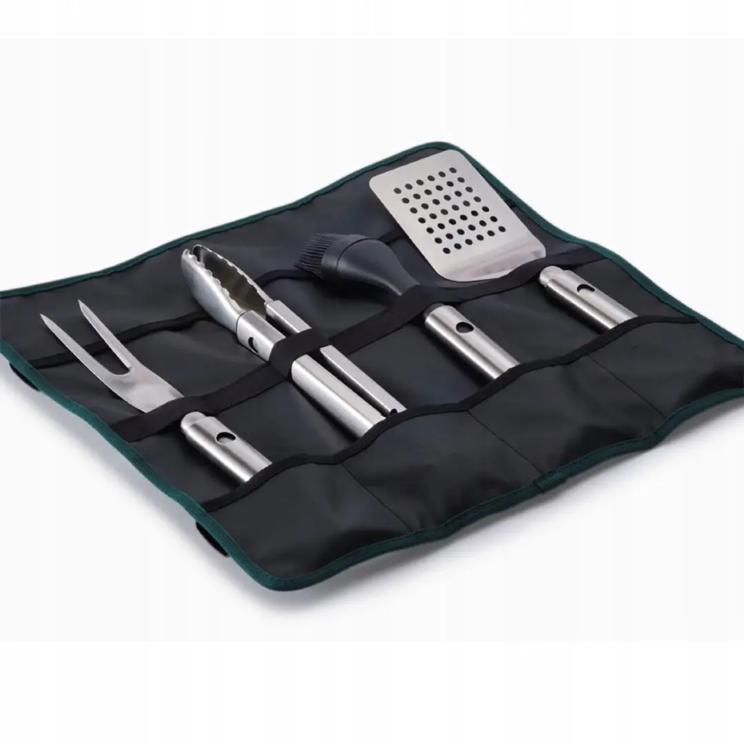 Joseph Joseph GrillOut 4-delig Grillset - Grijs/Groen/Zilver