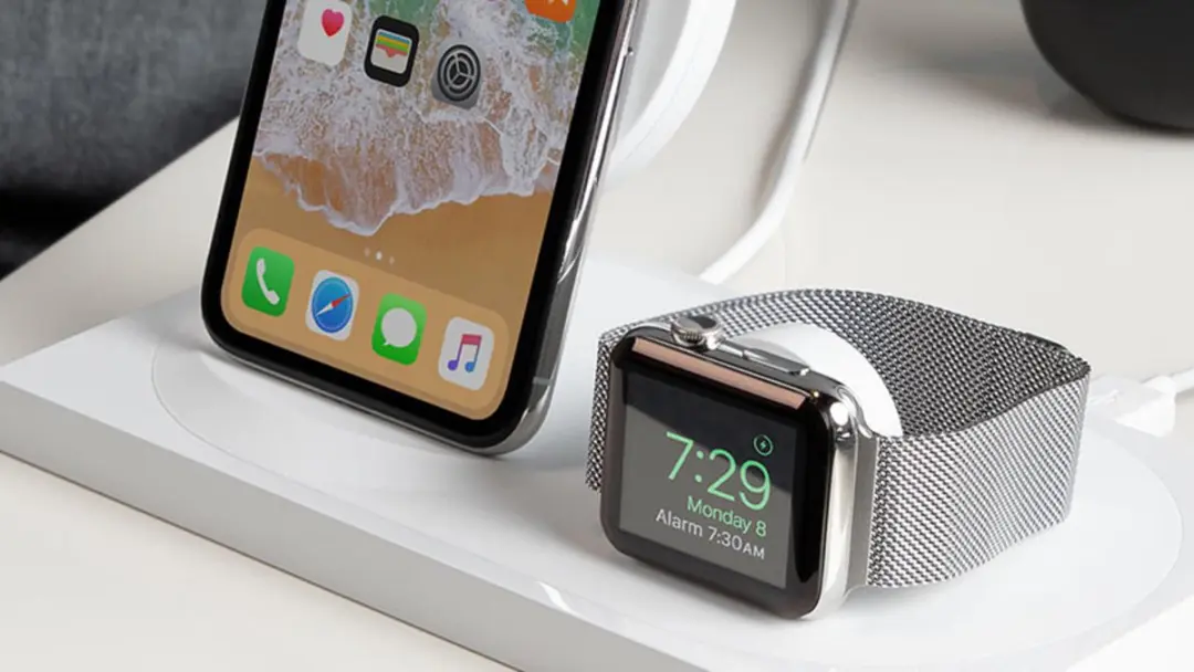 Belkin F8J234vfWHT-APL Charge Dock Apple Watch iPhone - Wit - afbeelding 4 van 6