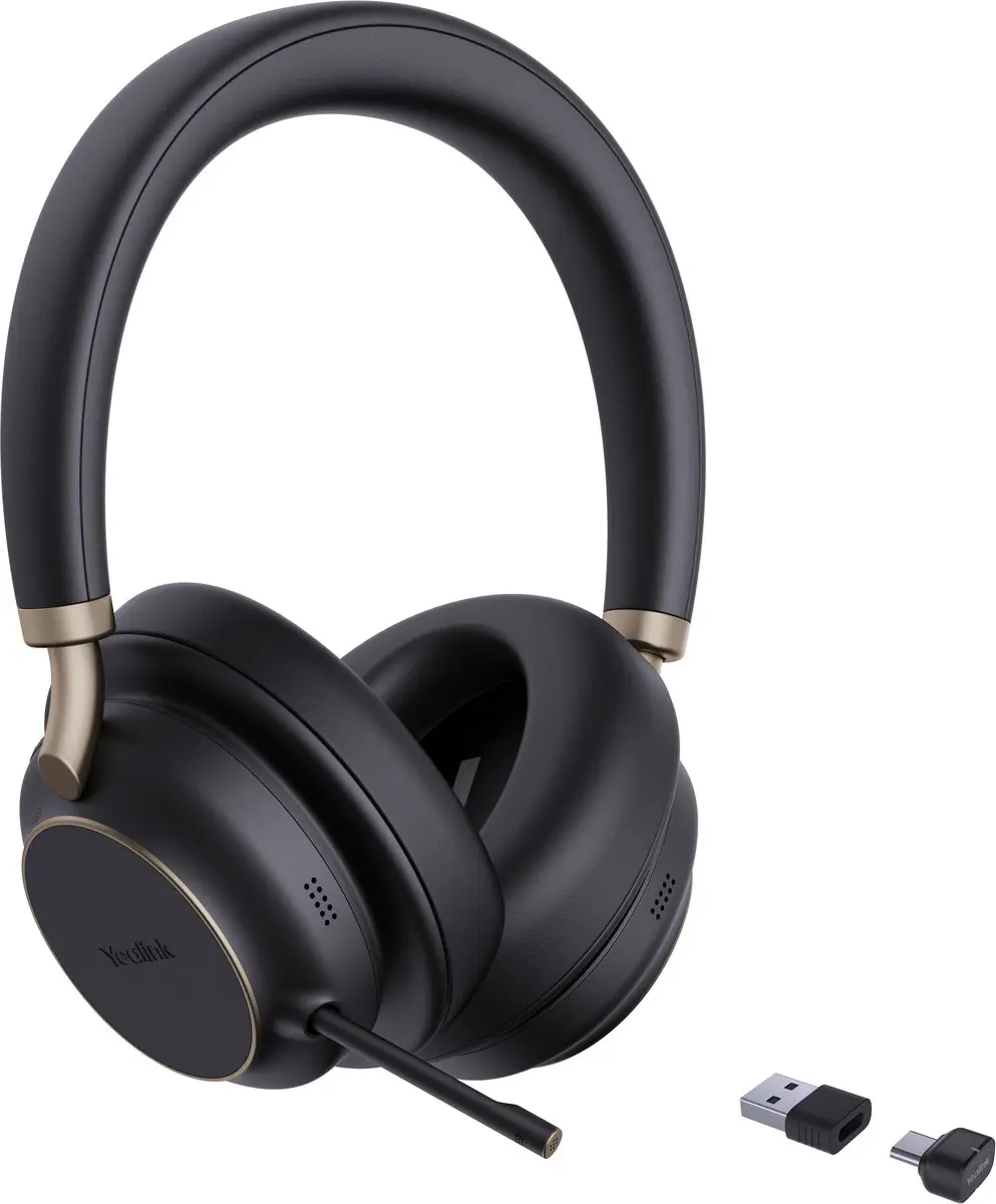 Yealink BH76 Plus Teams Headset - USB-C/A - Bluetooth 5.3 - Zwart - afbeelding 6 van 6