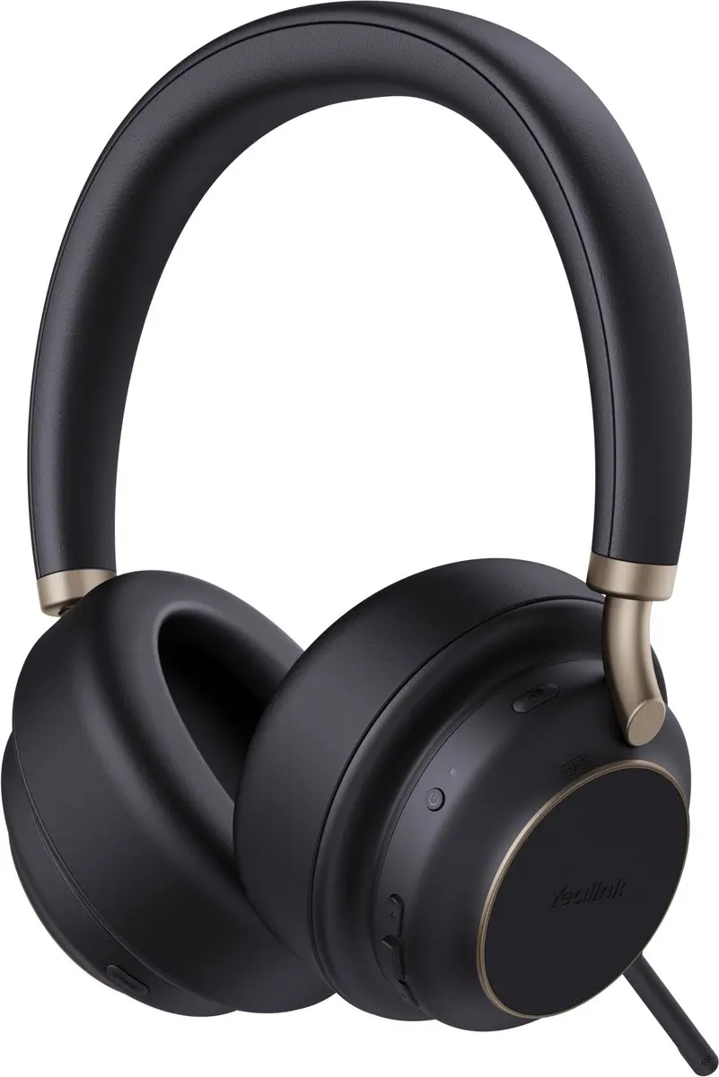 Yealink BH76 Plus Teams Headset - USB-C/A - Bluetooth 5.3 - Zwart