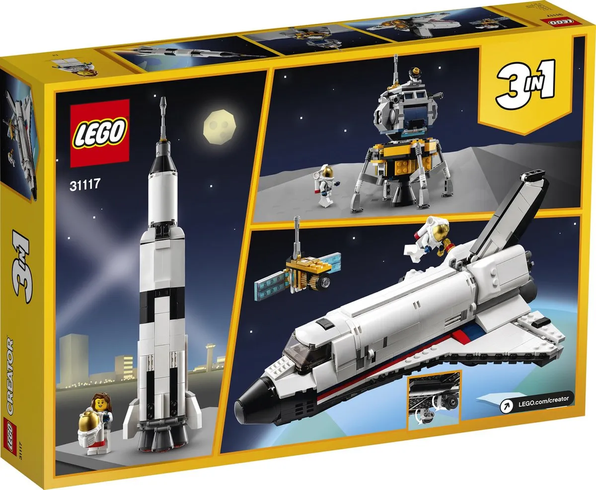 LEGO Creator Ruimteraket Avontuur 31117 - 486 Stukken - afbeelding 6 van 6