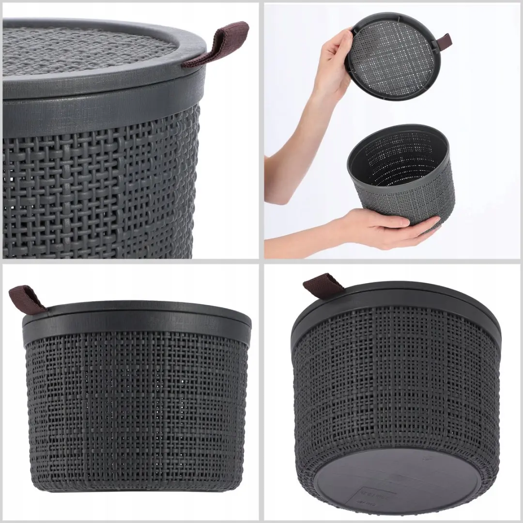 Curver Jute Mandje 2L - Donkergrijs
