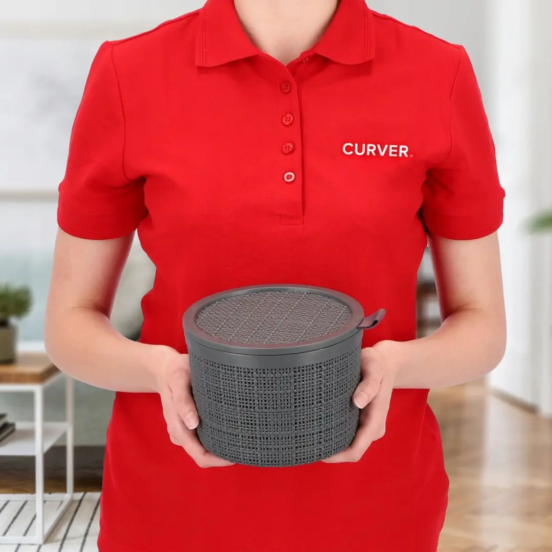 Curver Jute Mandje 2L - Donkergrijs - afbeelding 6 van 6