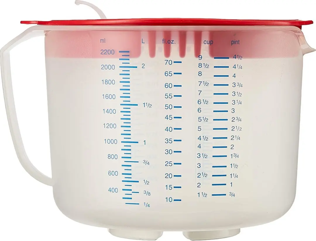 Leifheit Measure & Store Maatbeker 2,2L - Rood
