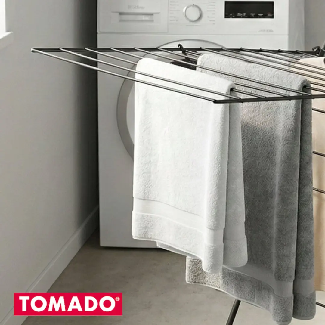 Tomado Amsterdam Droogrek 32m - Zwart