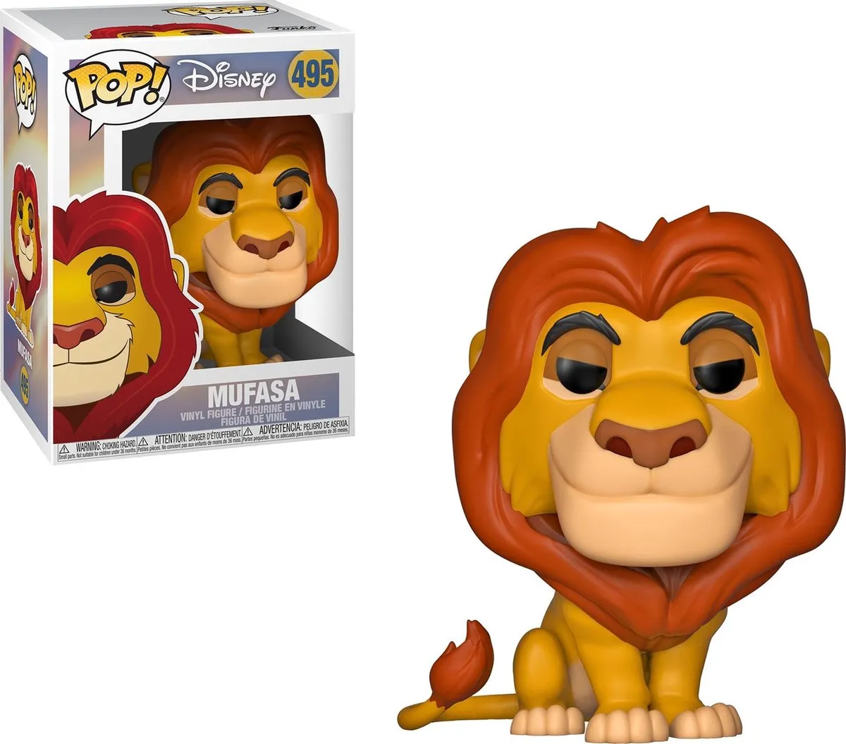 Funko Pop! Lion King N°495 Mufasa Verzamelfiguur - Multi