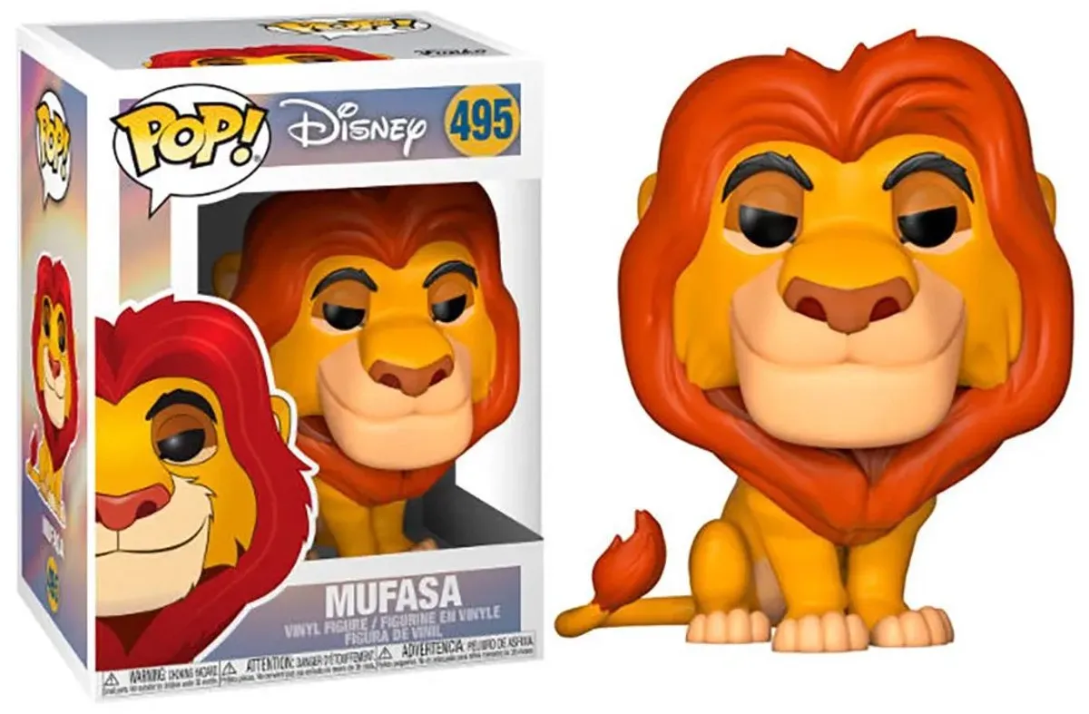 Funko Pop! Lion King N°495 Mufasa Verzamelfiguur - Multi