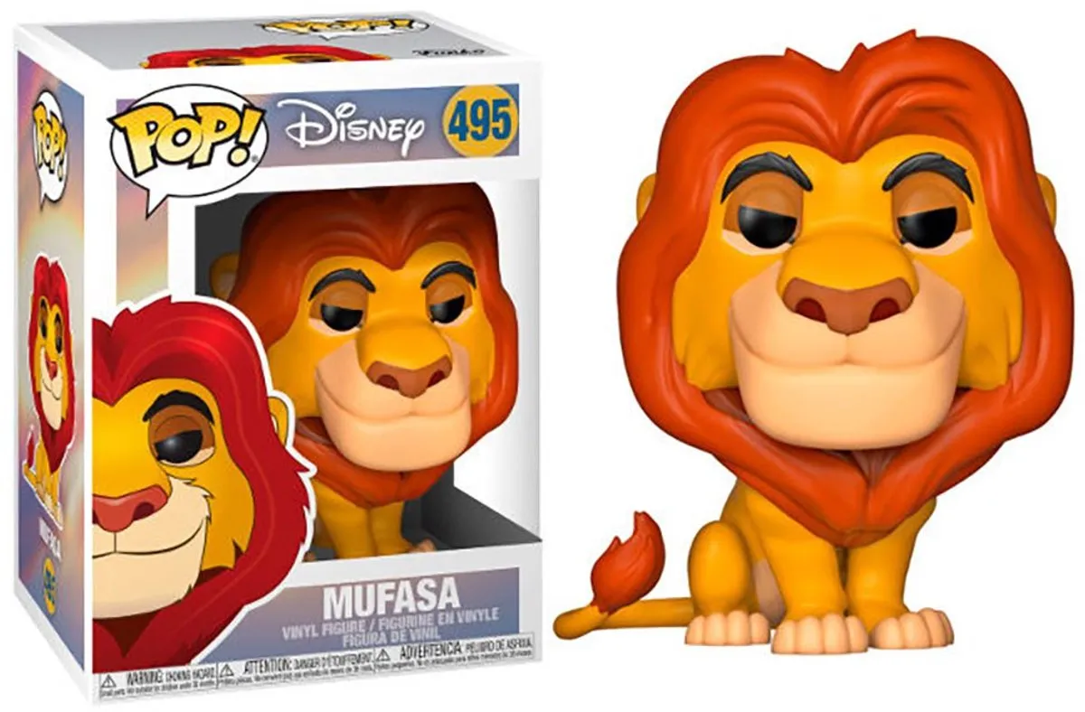 Funko Pop! Lion King N°495 Mufasa Verzamelfiguur - Multi