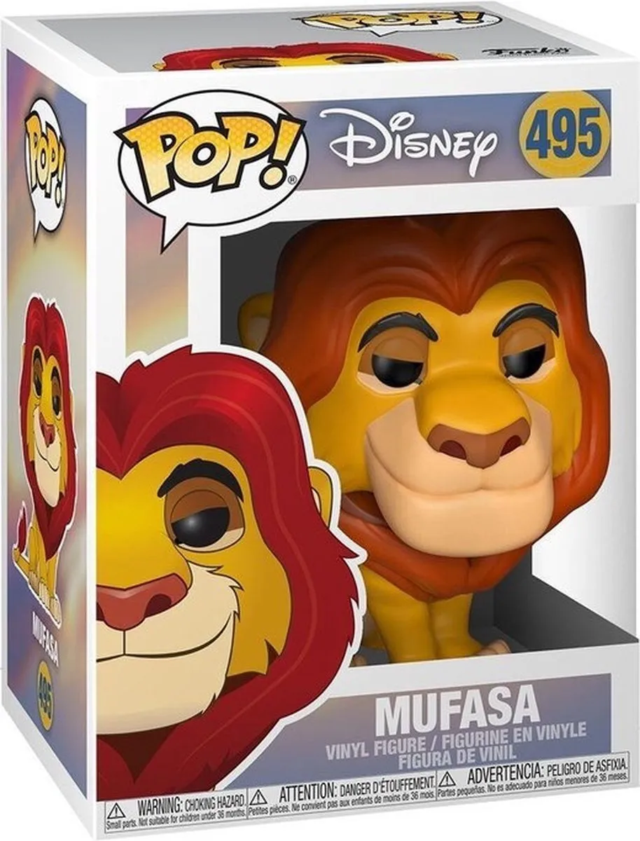 Funko Pop! Lion King N°495 Mufasa Verzamelfiguur - Multi