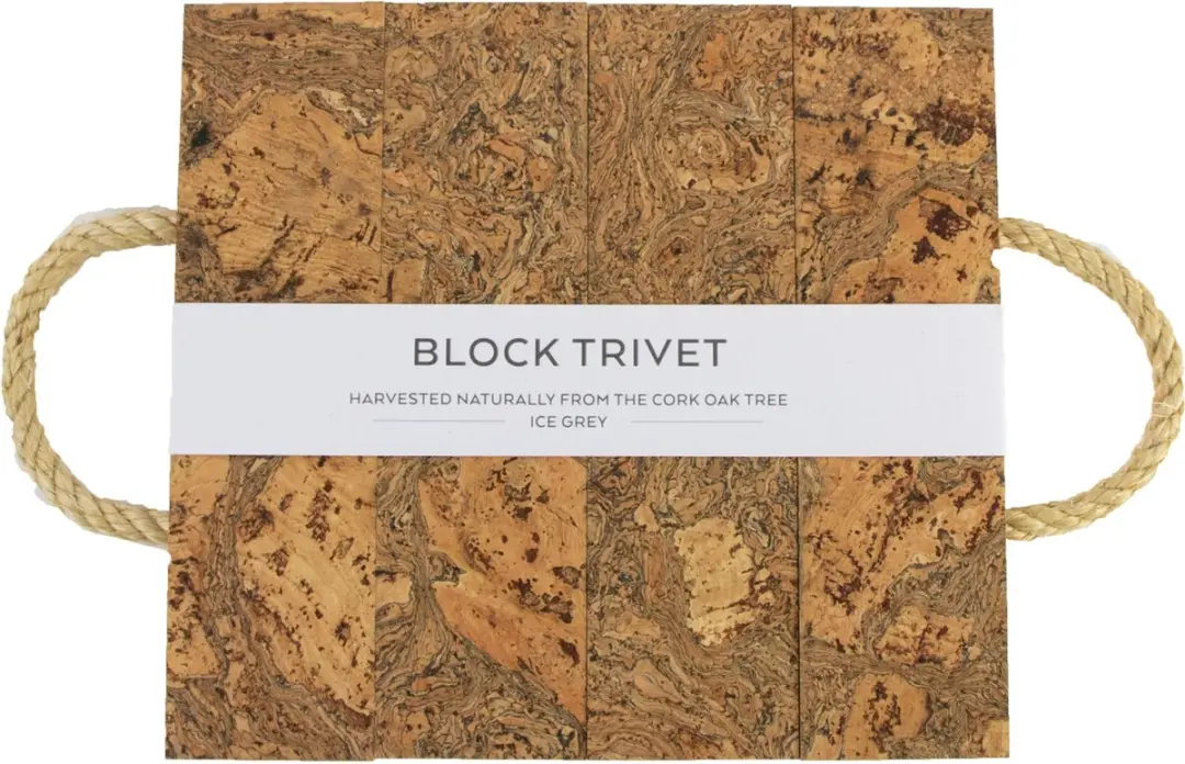 Liga Natural Cork Onderzetter Rechthoek IG-BLOC-TRIV - Beige