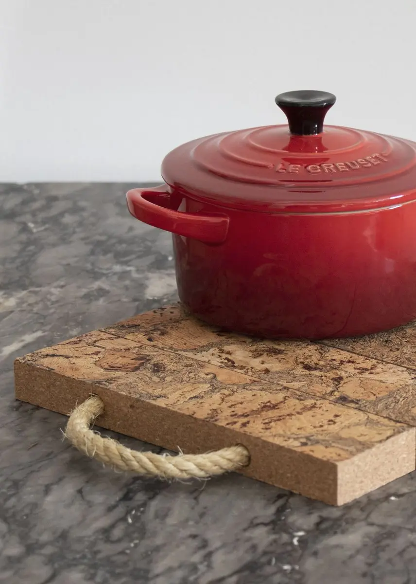 Liga Natural Cork Onderzetter Rechthoek IG-BLOC-TRIV - Beige