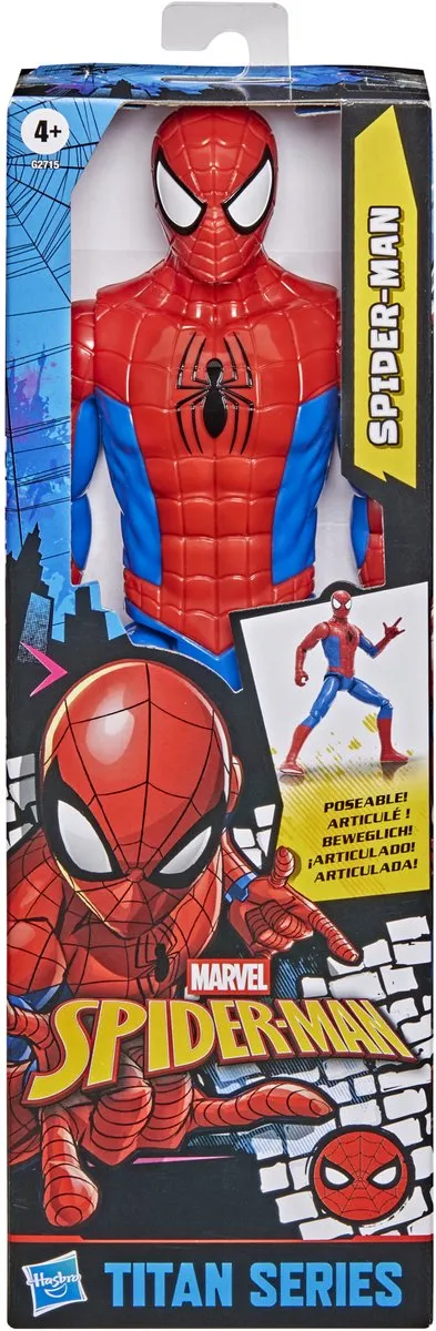 Hasbro Spider-Man Classic Speelgoed - Rood - afbeelding 6 van 6