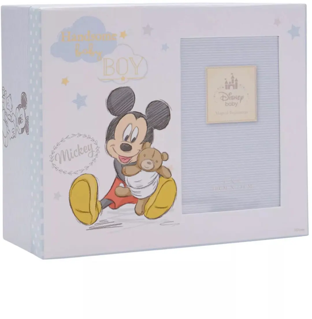 Disney Mickey Mouse Bewaarkistje - 2 Liter - Wit/Lichtblauw