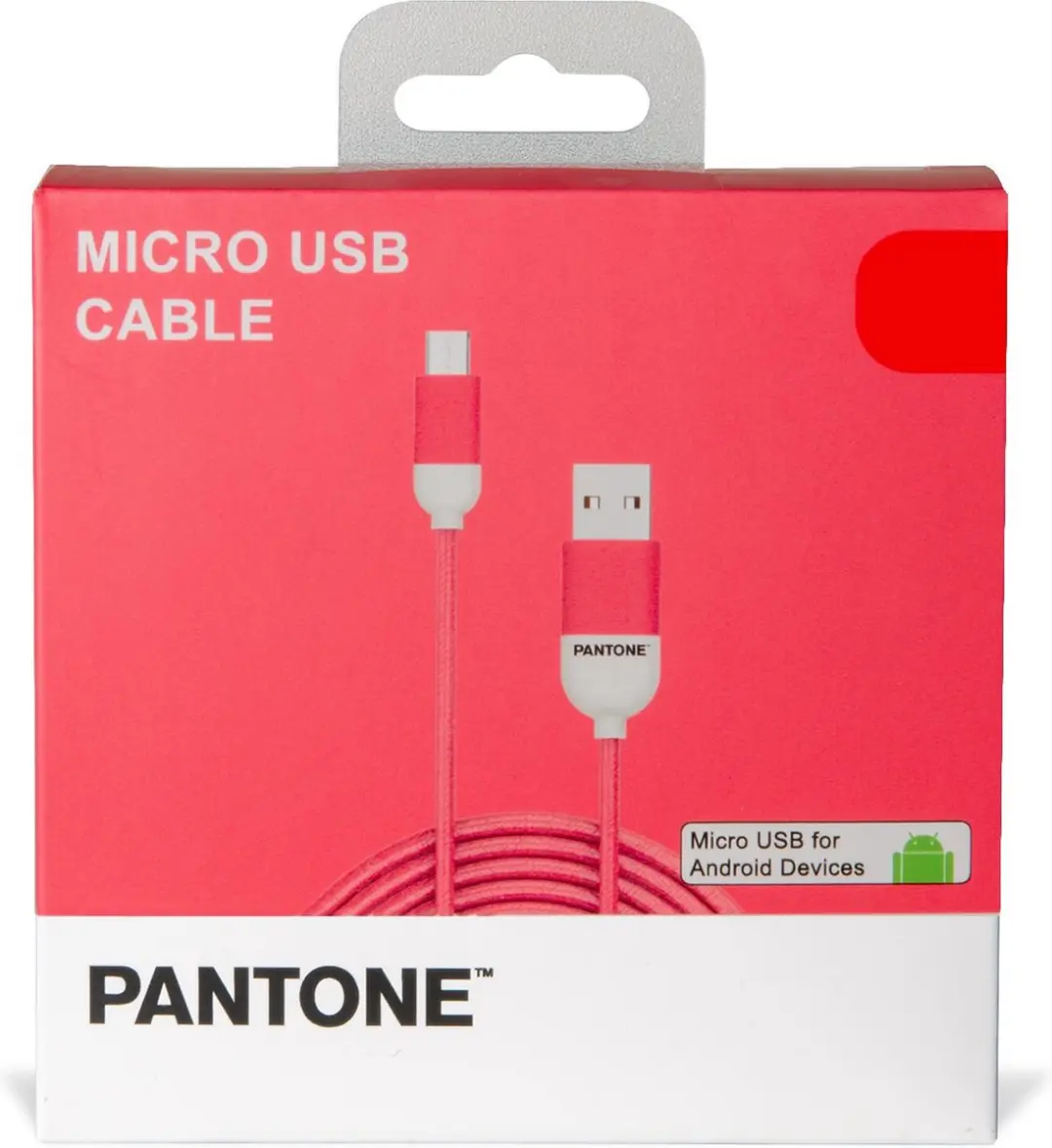 Celly Micro-USB Kabel 4713213361139 - Rood