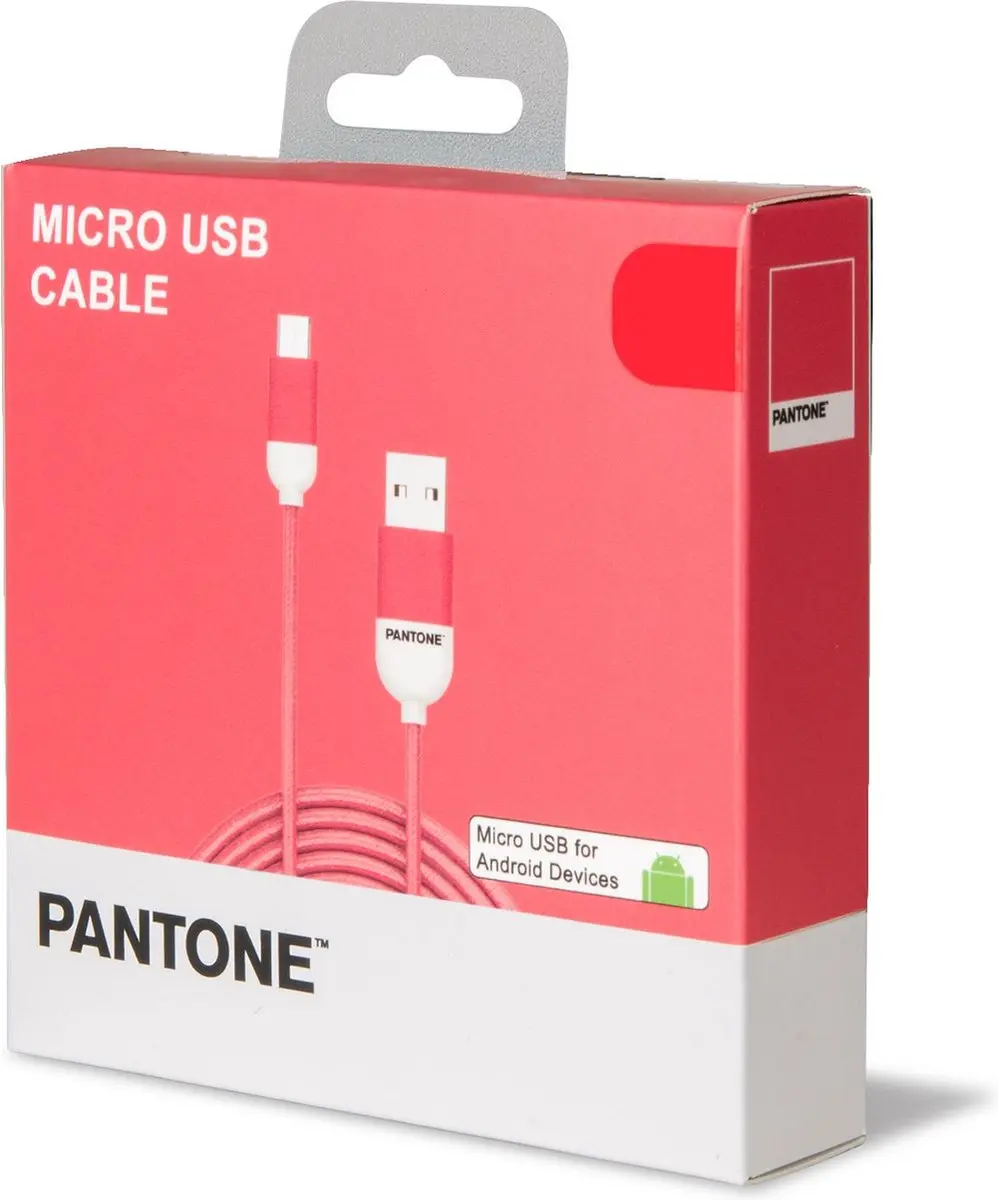Celly Micro-USB Kabel 4713213361139 - Rood
