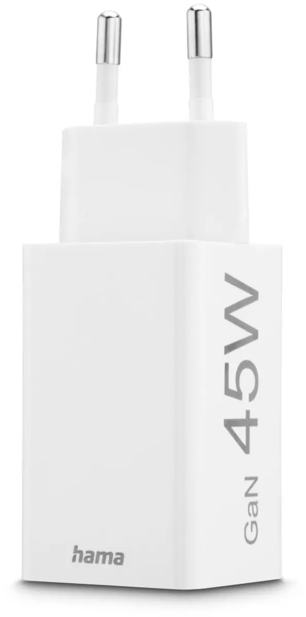 Hama 45W Snellader USB-C PD USB-A QC - Wit