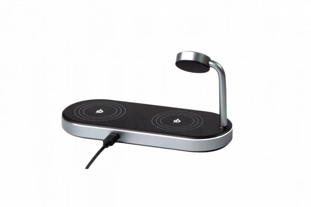 Verbatim WCS-03 3-in-1 Draadloze Oplader - 35W - Apple Watch/Zwart