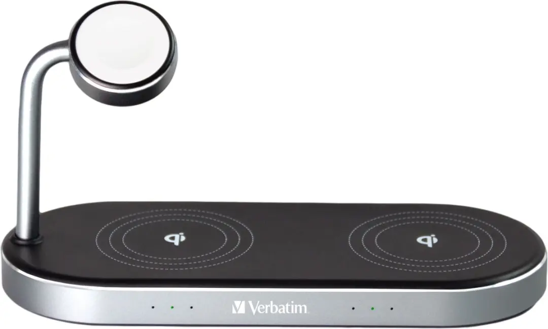 Verbatim WCS-03 3-in-1 Draadloze Oplader