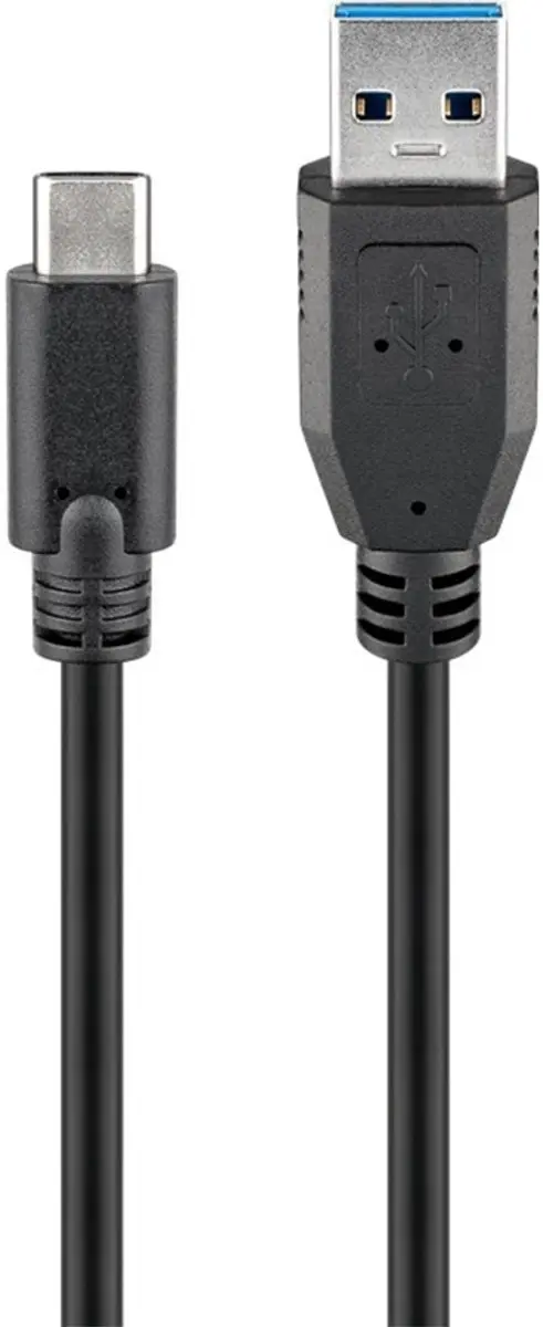 Goobay 41074 USB-C naar USB-A Kabel 10Gbit/s 60W