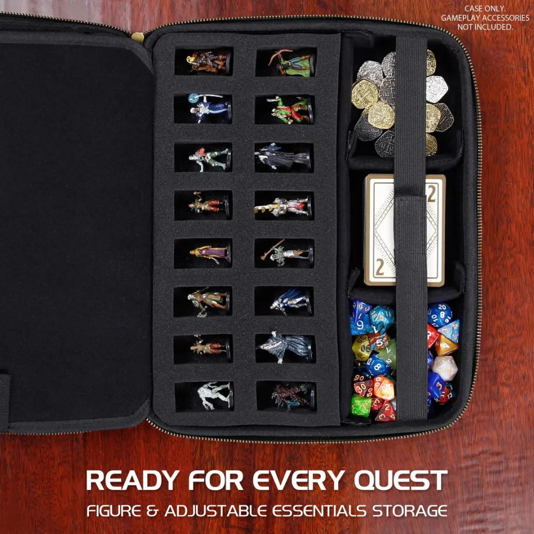 Geronimo Games Role Playing Games Organizer ENH-ENTTCEC100BKEW - Zwart