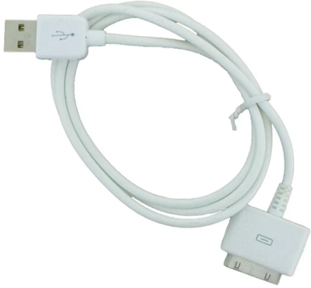 Scanpart Apple 30-pin Kabel 1m - iPhone 3/4/4S & iPad 2/3 - USB 2.0 Wit