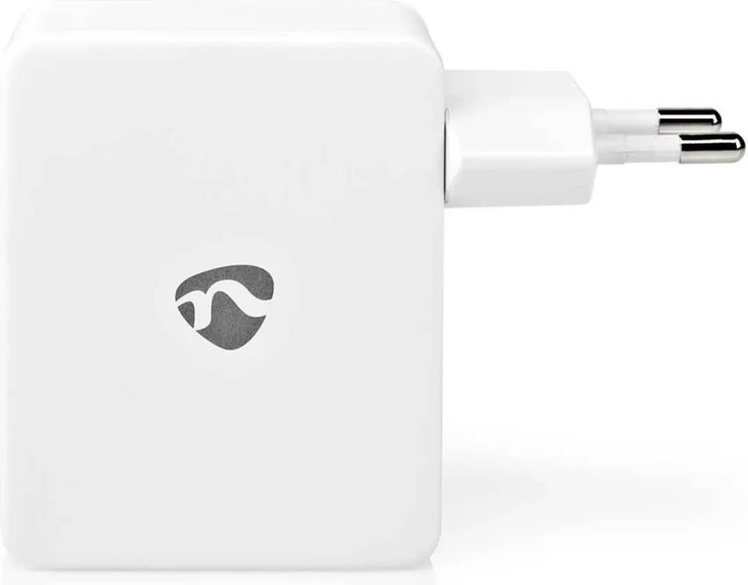 Nedis WCHAU481AWT Oplader 24W - 4x USB-A Wit