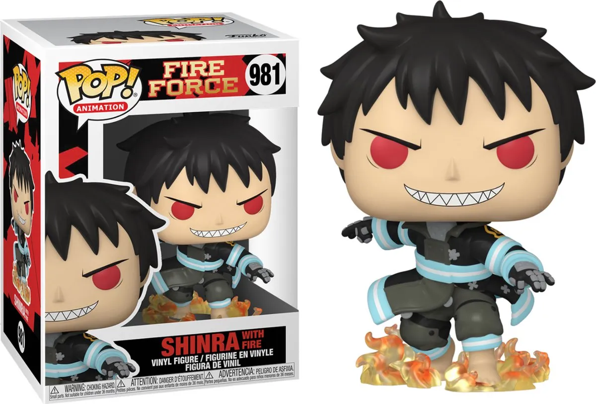 Funko POP! Fire Force Shinra Staand Figuur