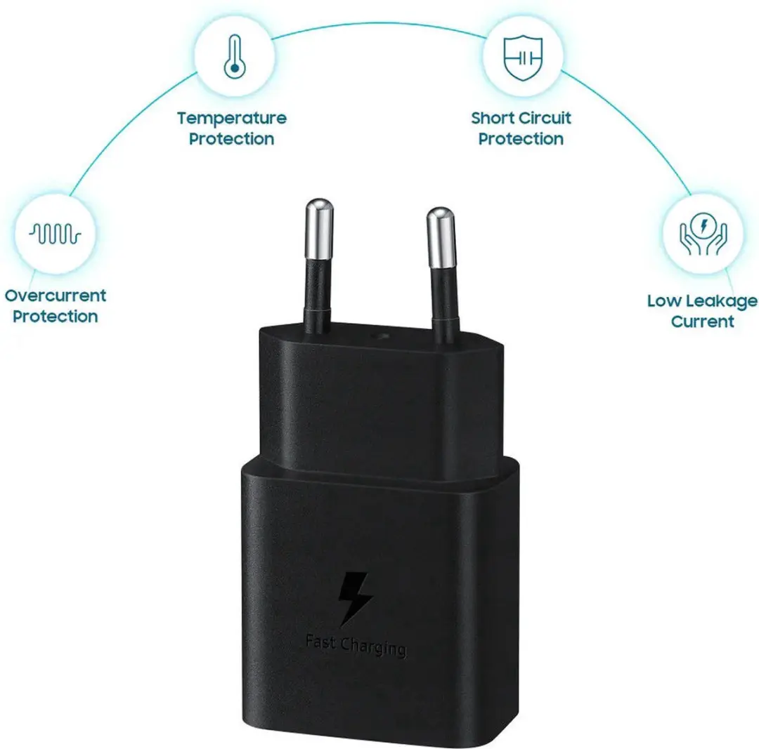 Samsung EP-T1510XBE Oplader 15W - USB-C - Zwart