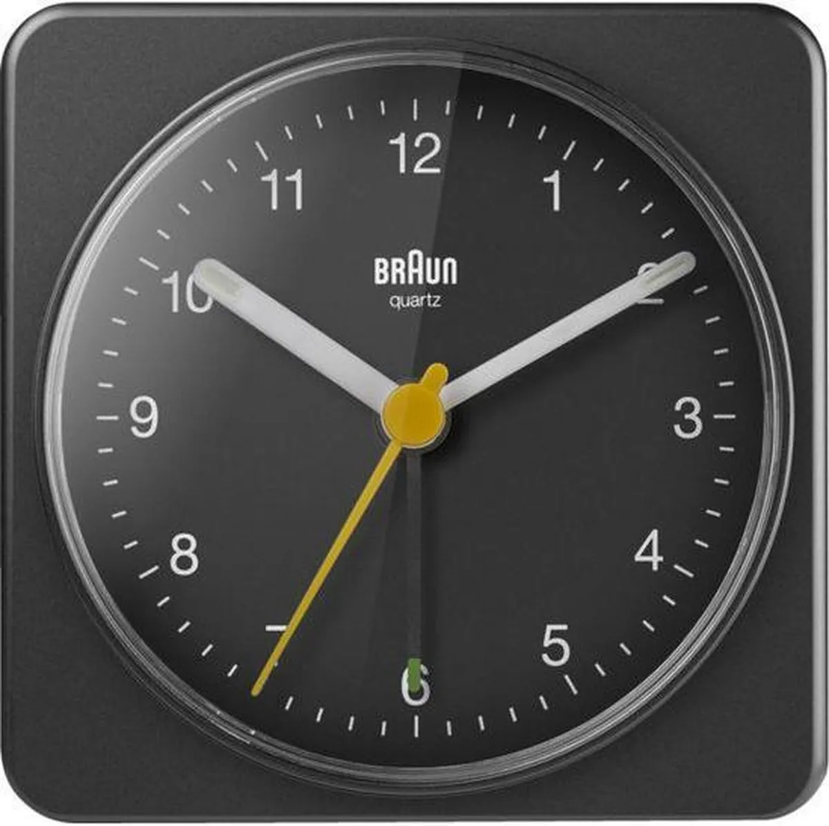 Braun BC03B Wekker - Analoog - 5,7 cm - Zwart
