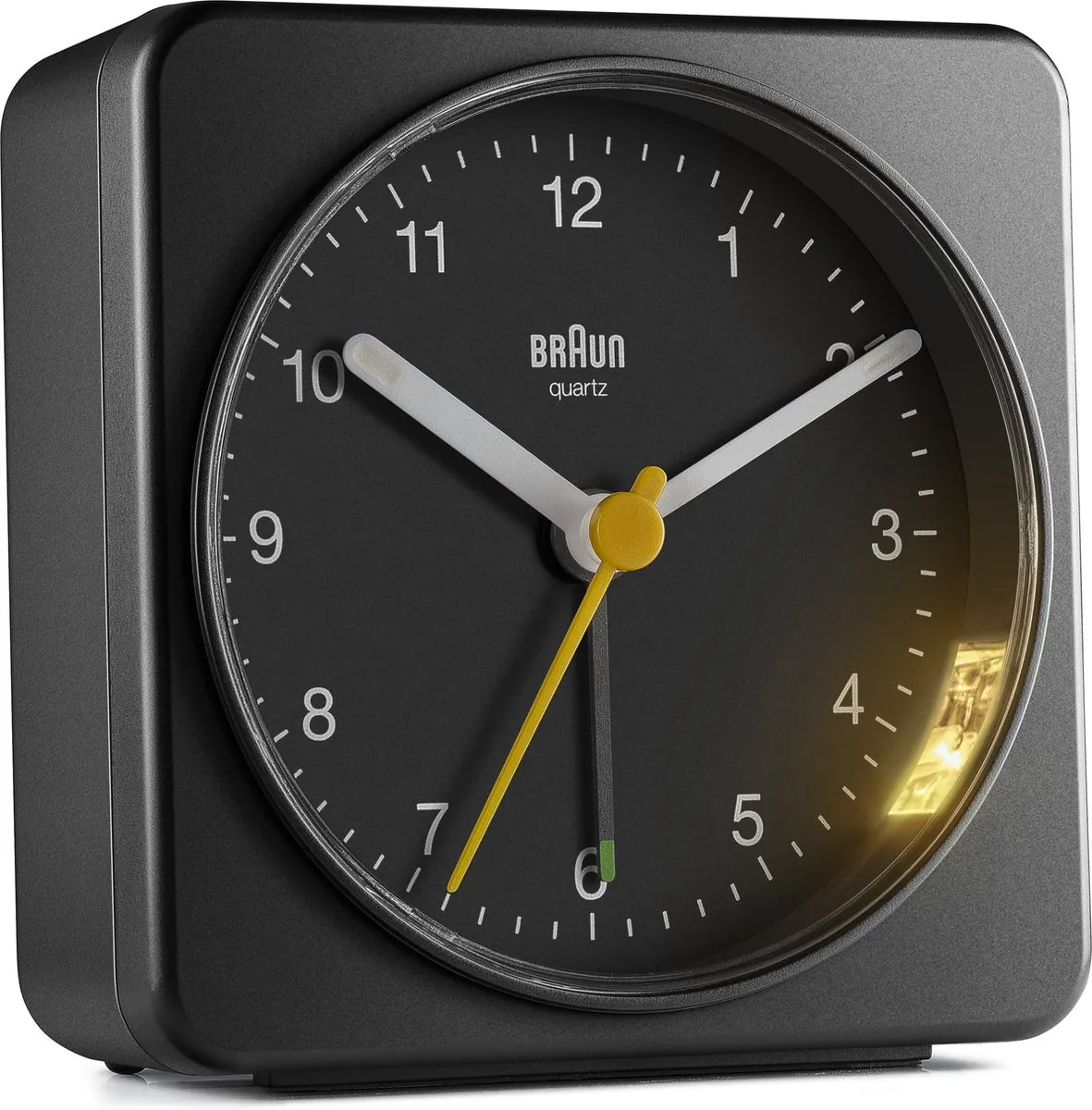 Braun BC03B Wekker - Analoog - 5,7 cm - Zwart