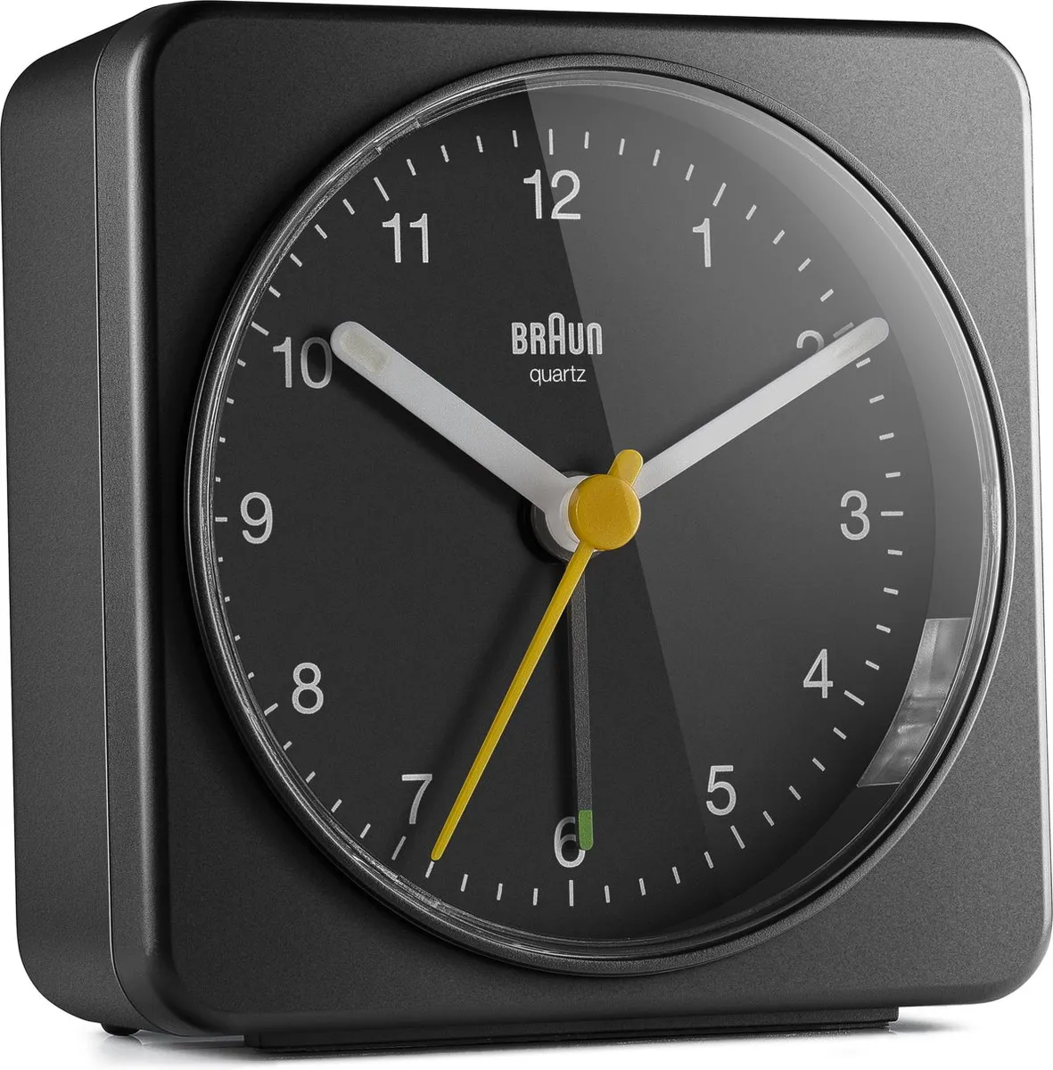 Braun BC03B Wekker - Analoog - 5,7 cm - Zwart
