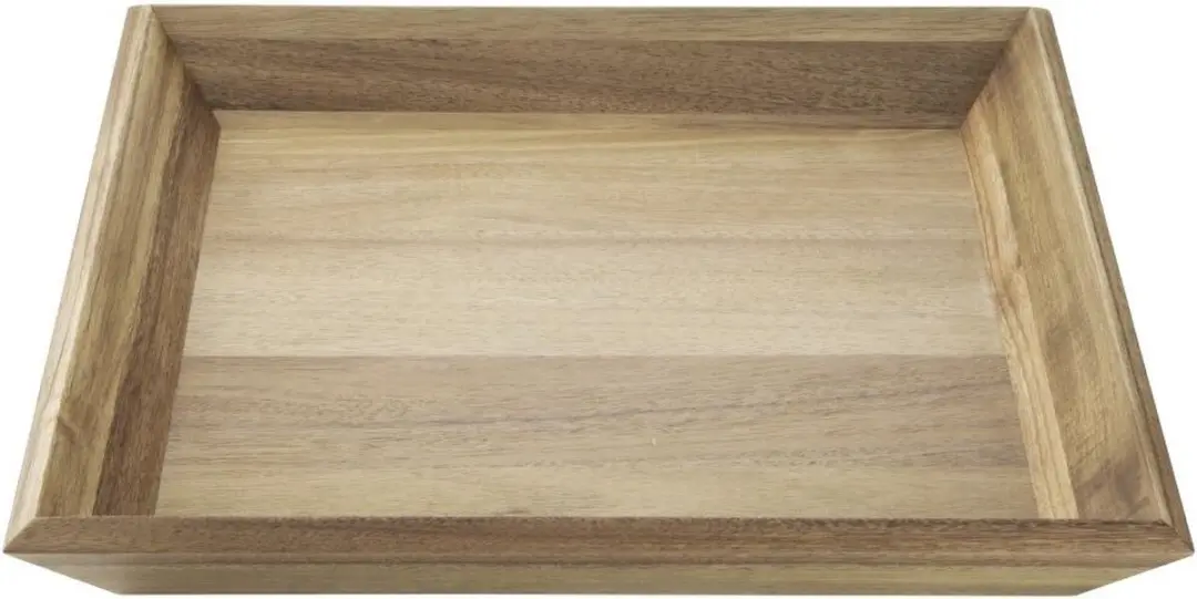 Olympia Acacia Dienblad DP885 - 380x355x50mm - Bruin