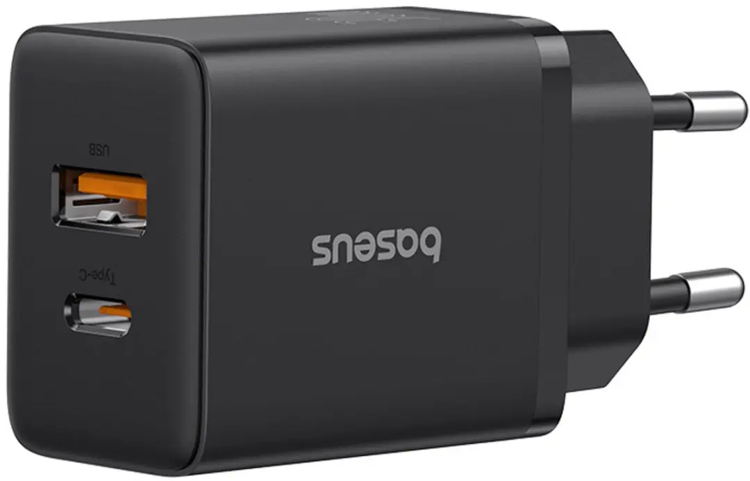 Baseus Cube Pro 30W Wandlader USB-C USB-A - Transparent