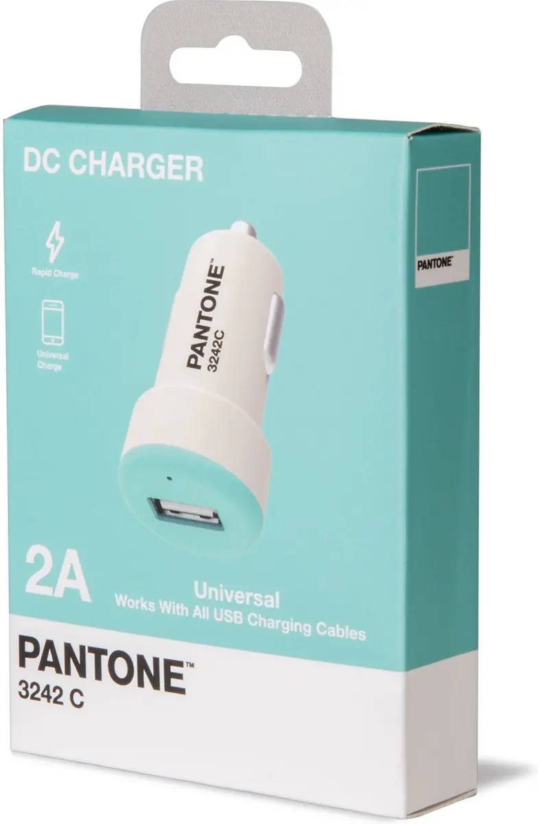 Celly Autolader 1 USB Mintgroen - Universeel