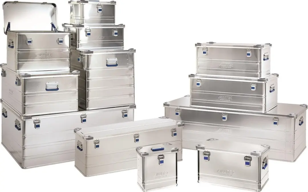 Alutec Industry 140 Aluminium Transportkist 140L - 30 Vakken