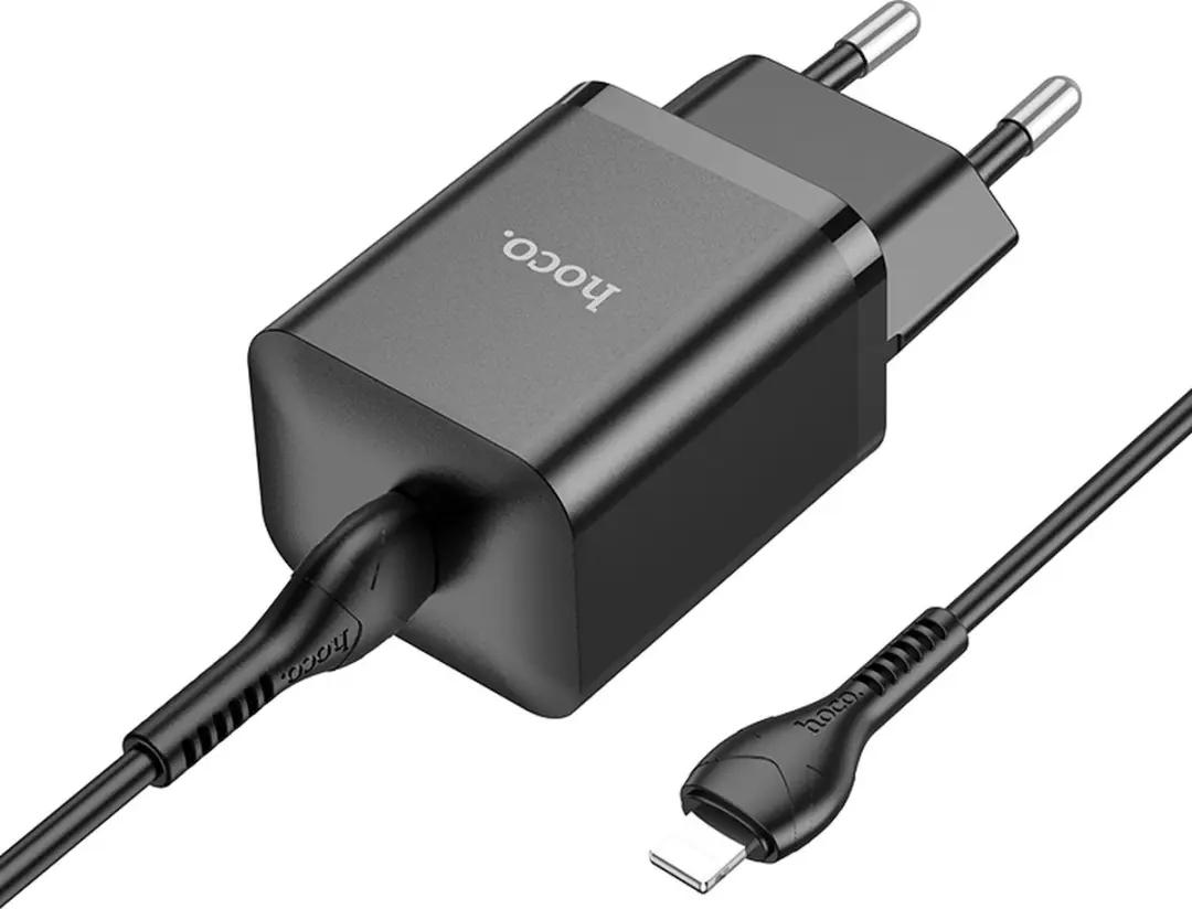 Hoco N27 Oplader 20W - iPhone 13 Pro - Zwart