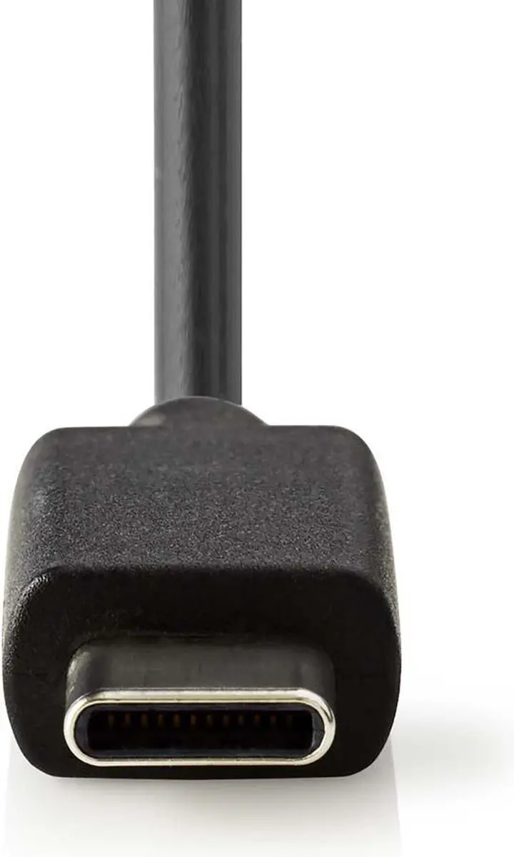 Nedis CCHAC300ABK Autolader 15W - USB-C Kabel 1m - Zwart