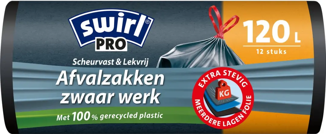 Swirl Vuilniszakken Pro Extra Stevig 120L