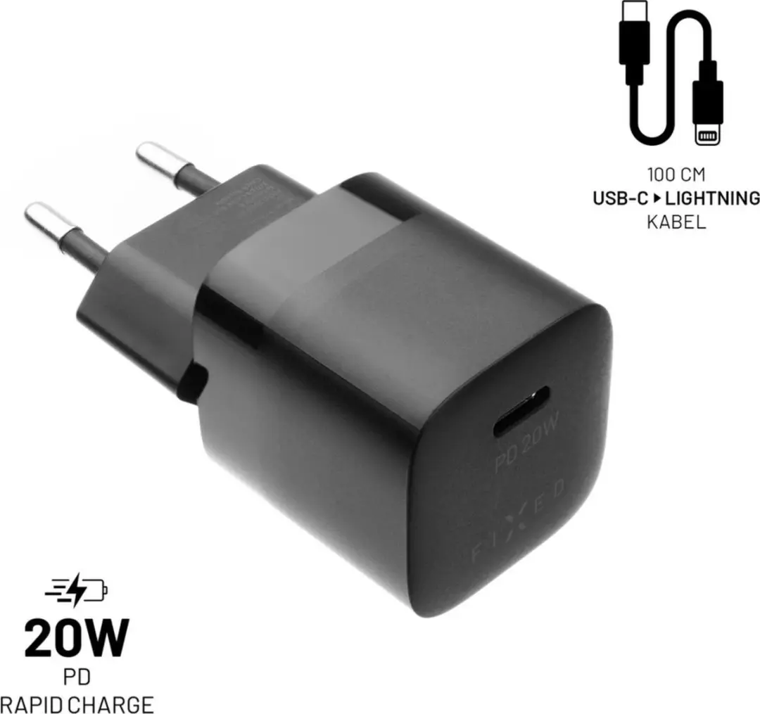 Fixed FIXC02 USB-C Snellader 20W