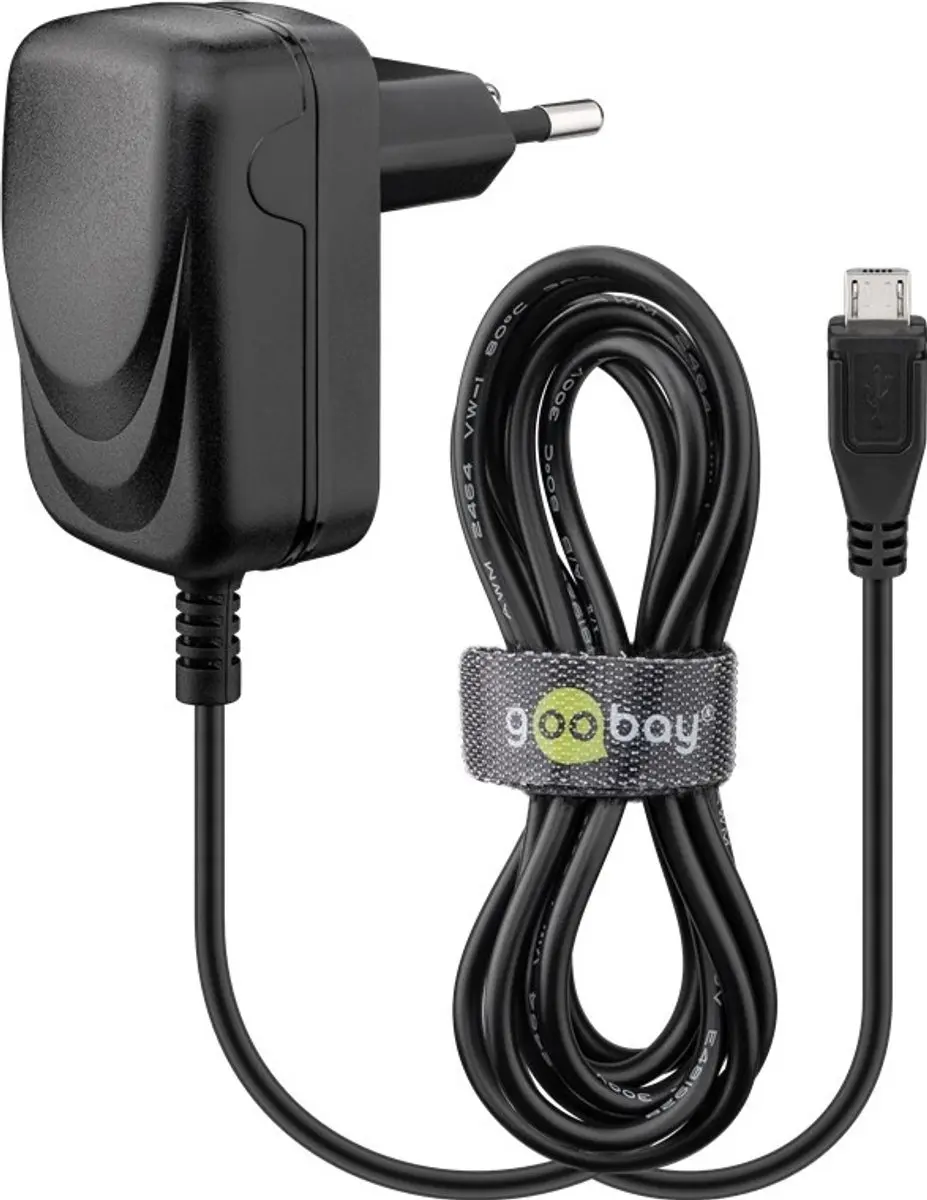 Goobay 49603 Micro-USB Oplader 15W - 1m - Zwart