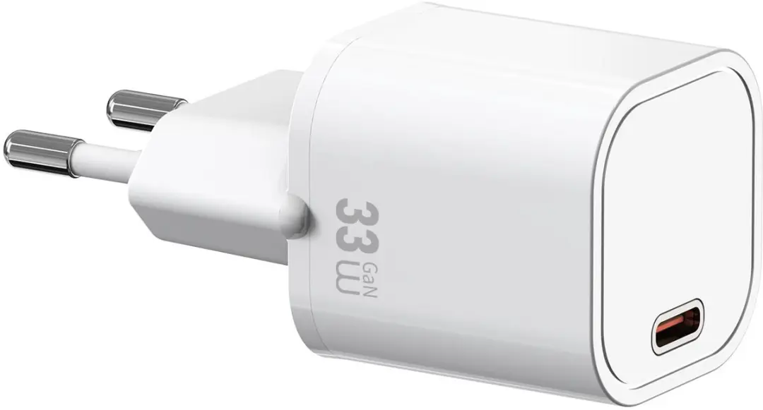 WiWu 33W USB-C Snellader - Wit