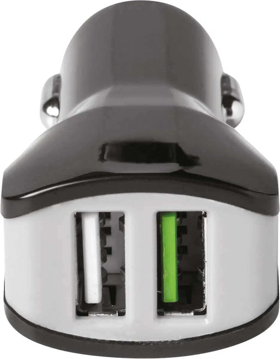 Celly CC2USBTURBOBK Autolader 2x USB-A 3.4A - Zwart