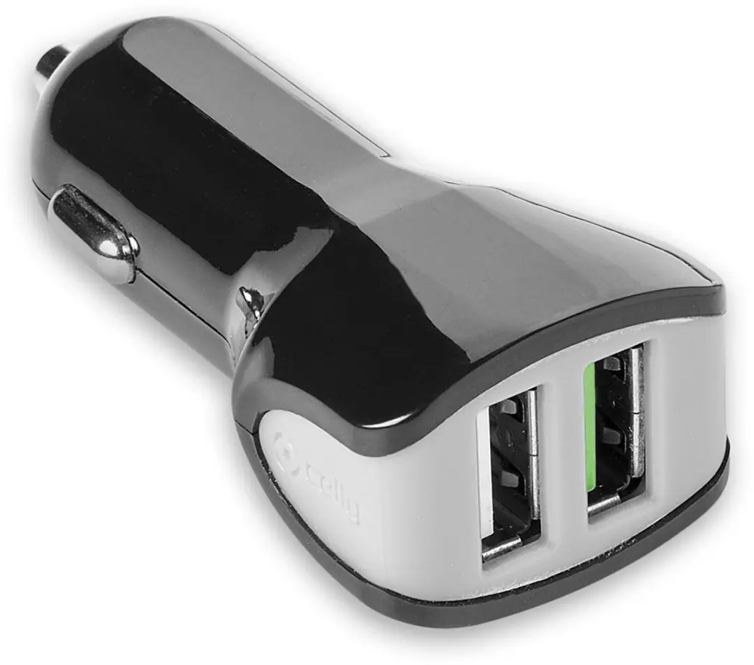Celly CC2USBTURBOBK Autolader 2x USB-A 3.4A